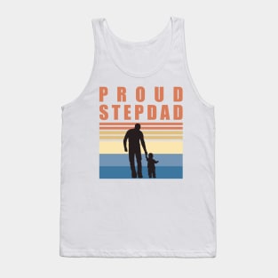 Proud Stepdad - Fathers Day Tank Top